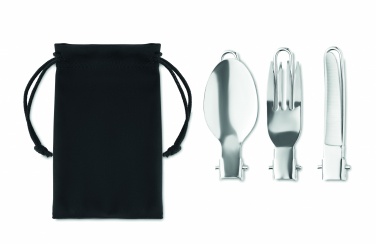 Logotrade promotional giveaways photo of: 3-piece camping cutlery set